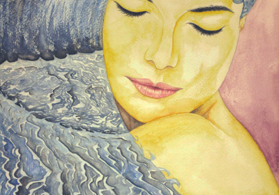 Il mare nei capelli 30x45